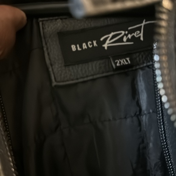 Heavy winter Faux Leather Jacket size xxl - Picture 3 of 4